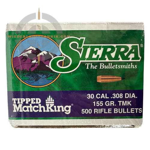 Wiederladetechnik - SIERRA 7755C TIPPED MATCHKING GESCHOSSE .30/.308 ...